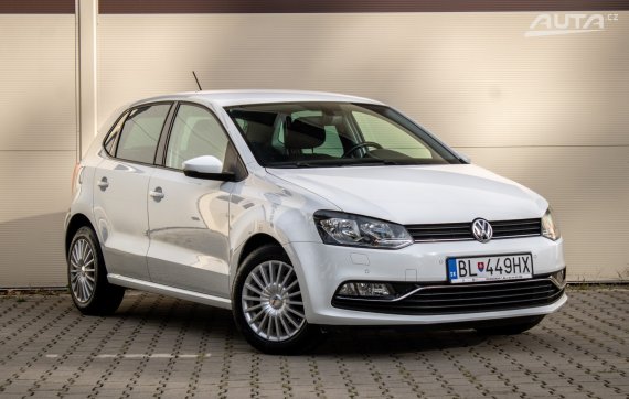 Volkswagen Polo 1.2 TSI 90k Highline BMT DSG, 66 kW, A7, 5d / AJ NA SPLÁTKY / PROTIÚČET / 2014 bílá