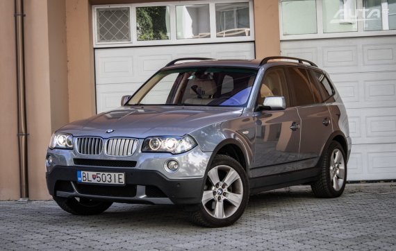BMW X3 xDrive30sd A/T, 210 kW, A6, 5d / AJ NA SPLÁTKY / PROTIÚČET / 2007 - hlavní pohled