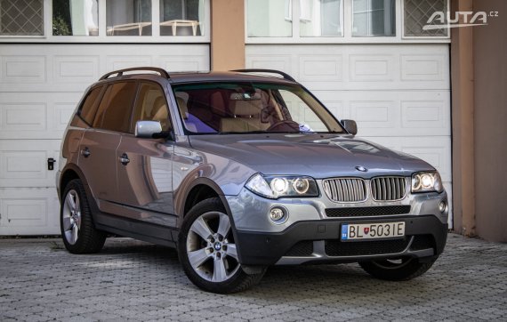 BMW X3 xDrive30sd A/T, 210 kW, A6, 5d / AJ NA SPLÁTKY / PROTIÚČET / 2007 šedá