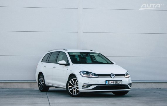 Volkswagen Golf Variant 2.0 TDI Comfortline DSG Edícia Join, 110 kW, A7 / AJ NA SPLÁTKY / PROTIÚČET / 2018 bílá
