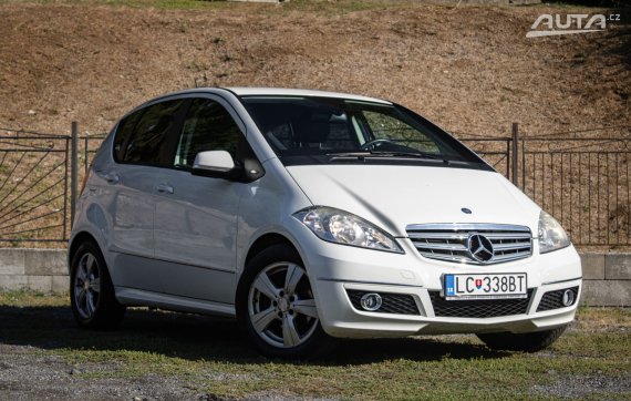 Mercedes-Benz A trieda 160 Elegance Blue, 70kW, M5, 5d. / AJ NA SPLÁTKY / PROTIÚČET / 2010 bílá
