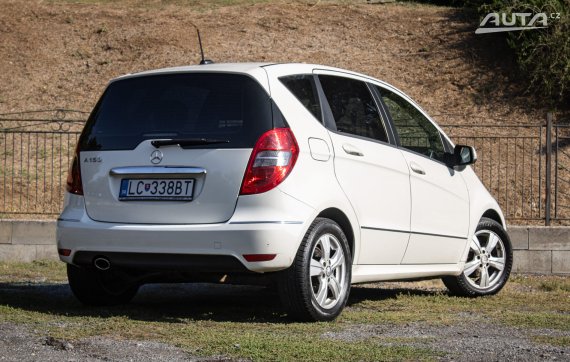 Mercedes-Benz A trieda 160 Elegance Blue, 70kW, M5, 5d. / AJ NA SPLÁTKY / PROTIÚČET / 2010 bílá