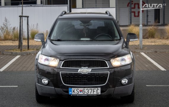 Chevrolet Captiva 2.2 D 4x4 LT / 120kW / M6 / ZÁRUKA / AJ NA SPLÁTKY / PROTIÚČET 2012 černá