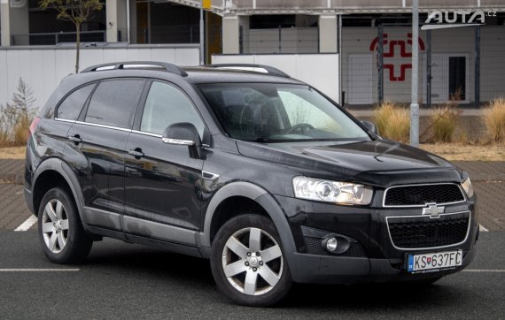 Chevrolet Captiva 2.2 D 4x4 LT / 120kW / M6 / ZÁRUKA / AJ NA SPLÁTKY / PROTIÚČET 2012 černá