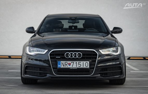 Audi A6 3.0 TDI DPF quattro S-line S tronic, 180 kW, A7 / AJ NA SPLÁTKY / PROTIÚČET / 2013 černá