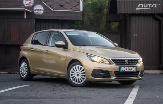 Peugeot 308 1.6 BlueHDi 73kW MT/5 / AJ NA SPLÁTKY / PROTIÚČET 2017 zlatá metalíza