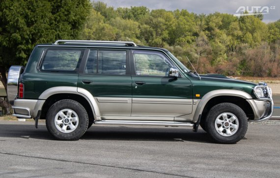 Nissan Patrol GR 2.8 TD 4x4, 95 kW, M5 / AJ NA SPLÁTKY / PROTIÚČET / 1999 zelená