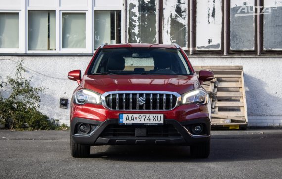 Suzuki SX4 S-Cross 1.4 BoosterJet 4WD, 103kW (2017) / AJ NA SPLÁTKY / PROTIÚČET / 2017 červená