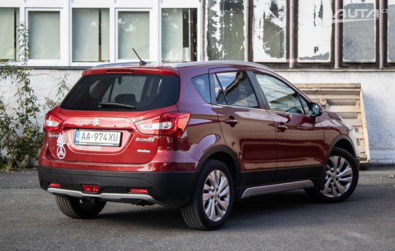 Suzuki SX4 S-Cross 1.4 BoosterJet 4WD, 103kW (2017) / AJ NA SPLÁTKY / PROTIÚČET / 2017 červená