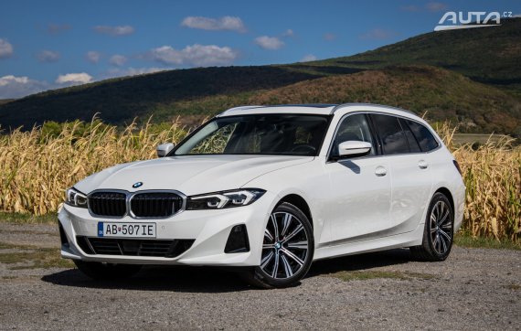 BMW Rad 3 Touring 320d mHEV xDrive Luxury line, 140 kW, A8 / AJ NA SPLÁTKY / PROTIÚČET / 2023 - hlavní pohled