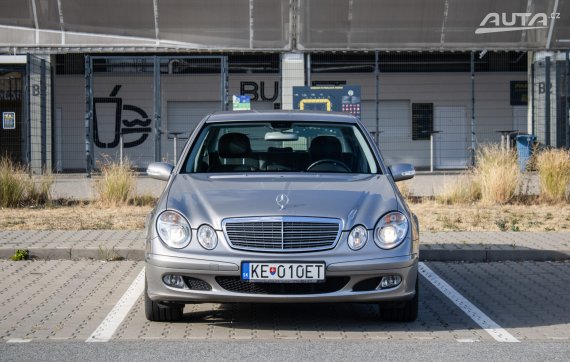 Mercedes-Benz E trieda Sedan 280 CDI Classic A/T, 140kW (2006) / AJ NA SPLÁTKY / PROTIÚČET / 2006 stříbrná metalíza