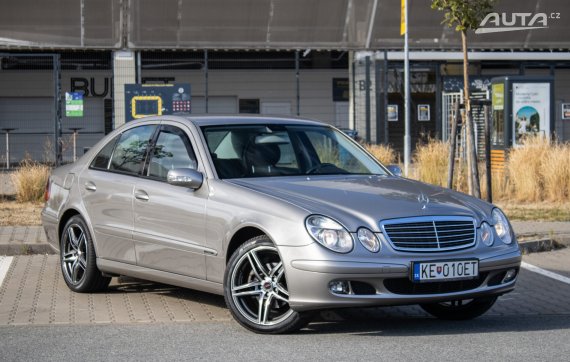 Mercedes-Benz E trieda Sedan 280 CDI Classic A/T, 140kW (2006) / AJ NA SPLÁTKY / PROTIÚČET / 2006 stříbrná metalíza