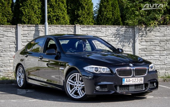 BMW Rad 5 F10 530xD 2012 černá