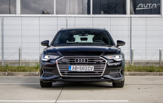 Audi A6 Avant 2023 Quattro 150kW AT/7 / AJ NA SPLÁTKY / PROTIÚČET 2023 černá