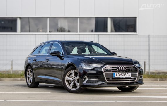 Audi A6 Avant 2023 Quattro 150kW AT/7 / AJ NA SPLÁTKY / PROTIÚČET 2023 černá