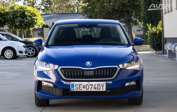 Škoda Scala 1.0 TSI Ambition / 70kW / M5 / ZÁRUKA / AJ NA SPLÁTKY / PROTIÚČET 2021 modrá