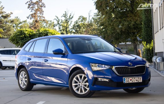 Škoda Scala 1.0 TSI Ambition / 70kW / M5 / ZÁRUKA / AJ NA SPLÁTKY / PROTIÚČET 2021 modrá