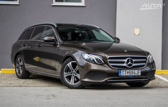 Mercedes-Benz E trieda Kombi 200 d RWD 110kW AT/9 / AJ NA SPLÁTKY / PROTIÚČET 2017 hnědá