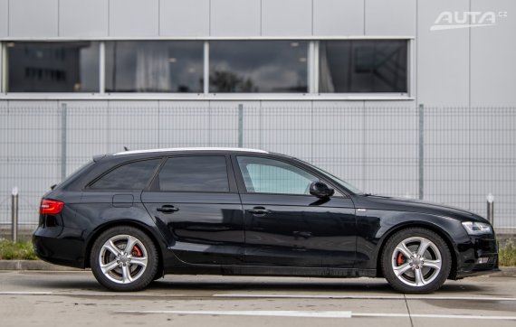 Audi A4 Avant 2.0 TDI 105kW Multitronic S-line 105kW AT/8 / AJ NA SPLÁTKY / PROTIÚČET 2012 černá