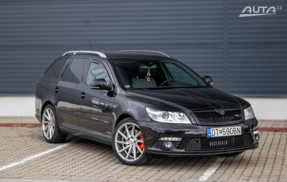 Škoda Octavia Combi RS 2.0 TDI 125kW AT/6 / AJ NA SPLÁTKY / PROTIÚČET 2011 černá