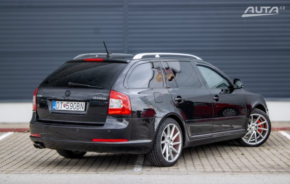 Škoda Octavia Combi RS 2.0 TDI 125kW AT/6 / AJ NA SPLÁTKY / PROTIÚČET 2011 černá