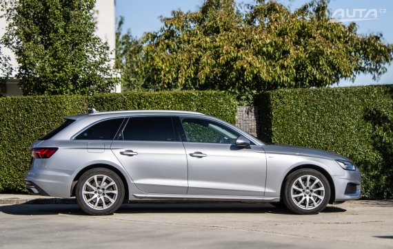 Audi A4 Avant 2020 MHEV S-line 120kW AT/7 / AJ NA SPLÁTKY / PROTIÚČET 2020 stříbrná metalíza