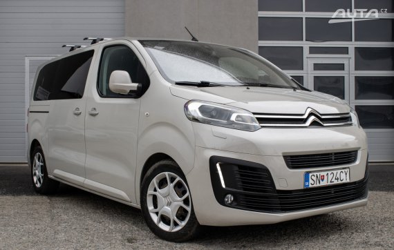 Citroën Spacetourer 2.0 BlueHDi S&amp;S / 130kW / A6 / ZÁRUKA / AJ NA SPLÁTKY / PROTIÚČET 2017 šedá
