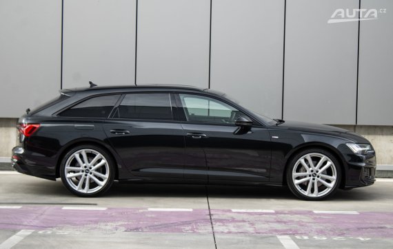 Audi A6 Avant 2019 Quattro HEV 210kW AT/8 / AJ NA SPLÁTKY / PROTIÚČET 2019 černá