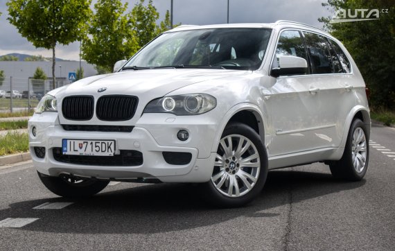 BMW X5 E70 3.0 SD xDrive / 210kW / A6 / AJ NA SPLÁTKY / PROTIÚČET 2008 - hlavní pohled