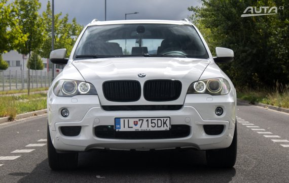 BMW X5 E70 3.0 SD xDrive / 210kW / A6 / AJ NA SPLÁTKY / PROTIÚČET 2008 bílá