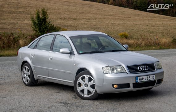 Audi A6 3.0 V6 Quattro Tiptronic / 162kW / A5 / ZÁRUKA / AJ NA SPLÁTKY / PROTIÚČET 2002 stříbrná metalíza