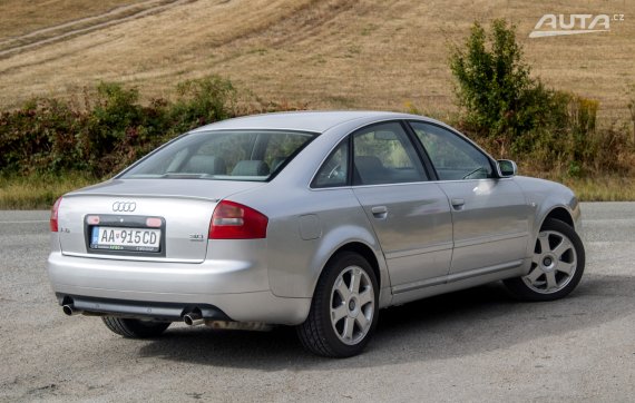 Audi A6 3.0 V6 Quattro Tiptronic / 162kW / A5 / ZÁRUKA / AJ NA SPLÁTKY / PROTIÚČET 2002 stříbrná metalíza
