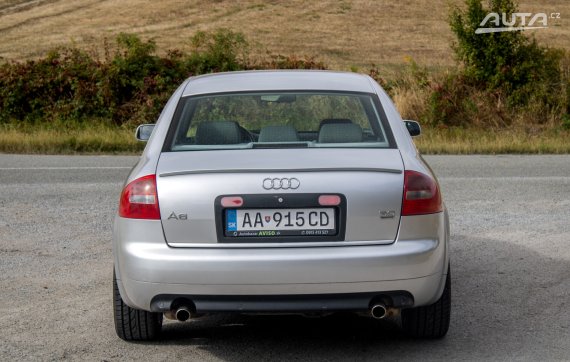 Audi A6 3.0 V6 Quattro Tiptronic / 162kW / A5 / ZÁRUKA / AJ NA SPLÁTKY / PROTIÚČET 2002 stříbrná metalíza