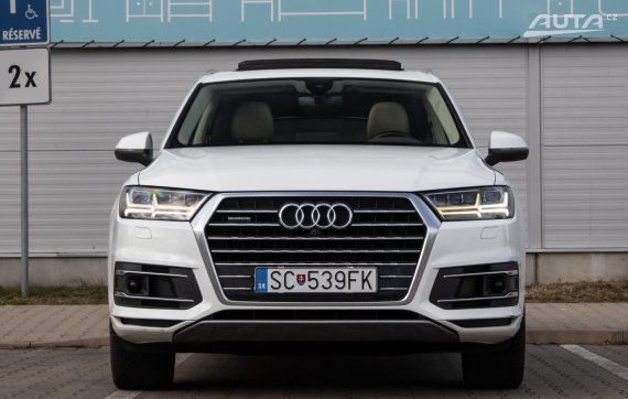Audi Q7 3.0 TDI Tiptronic / 7 miestne / 200kW / A8 / ZÁRUKA / AJ NA SPLÁTKY / PROTIÚČET 2016 bílá