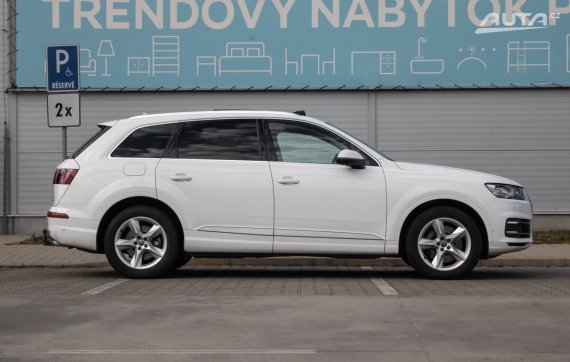 Audi Q7 3.0 TDI Tiptronic / 7 miestne / 200kW / A8 / ZÁRUKA / AJ NA SPLÁTKY / PROTIÚČET 2016 bílá