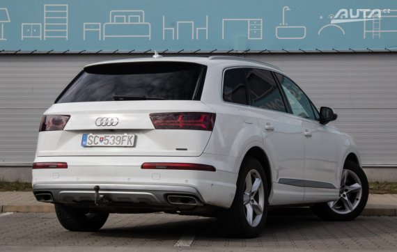 Audi Q7 3.0 TDI Tiptronic / 7 miestne / 200kW / A8 / ZÁRUKA / AJ NA SPLÁTKY / PROTIÚČET 2016 bílá