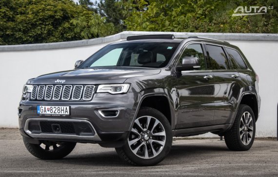 Jeep Grand Cherokee 3.0L V6 TD Overland / 184kW / A8 / ZÁRUKA / AJ NA SPLÁTKY / PROTIÚČET 2017 - hlavní pohled