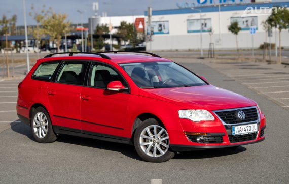 Volkswagen Passat Variant 1.6 Trendline / 75kW / M5 / AJ NA SPLÁTKY / PROTIÚČET 2008 červená