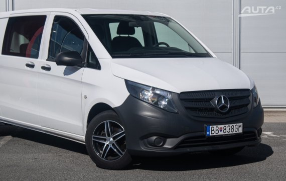 Mercedes-Benz Vito 100kW (2019) / AJ NA SPLÁTKY / PROTIÚČET / 2019 bílá