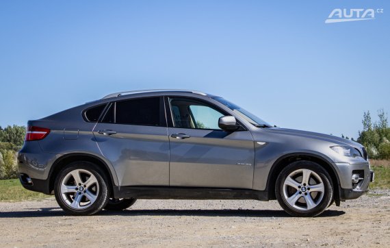 BMW X6 xDrive 35i, 225kW, A6, 5d. / AJ NA SPLÁTKY / PROTIÚČET / 2008 šedá
