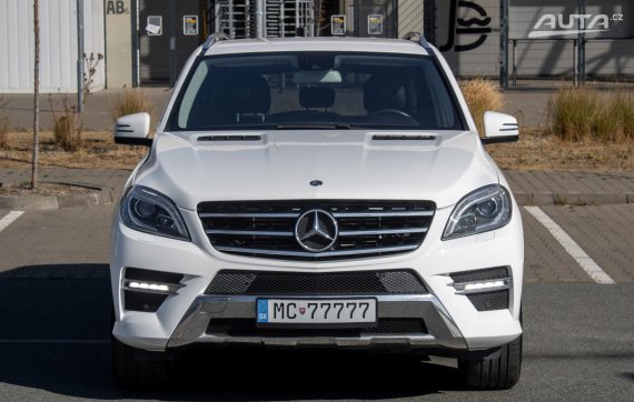 Mercedes-Benz ML 350CDI 4Matic / 190kW / A7 / ZÁRUKA / AJ NA SPLÁTKY / PROTIÚČET 2014 bílá
