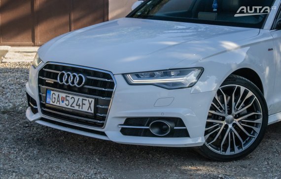 Audi A6 3.0 TDI S line DPF quattro S tronic, 200kW, A7 / AJ NA SPLÁTKY / PROTIÚČET / 2017 bílá