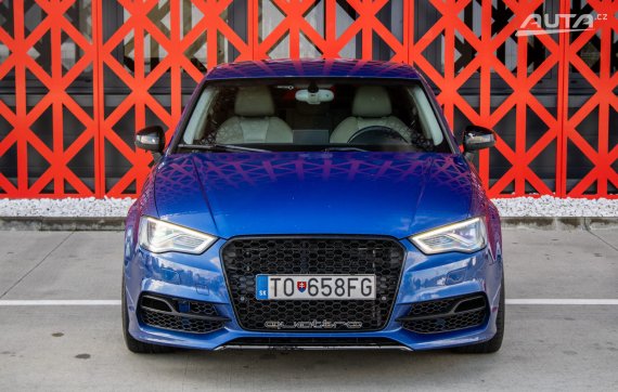 Audi S3 Limousine S-line Quattro 221kW AT/7 / AJ NA SPLÁTKY / PROTIÚČET 2014 modrá