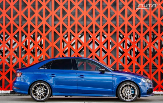 Audi S3 Limousine S-line Quattro 221kW AT/7 / AJ NA SPLÁTKY / PROTIÚČET 2014 modrá