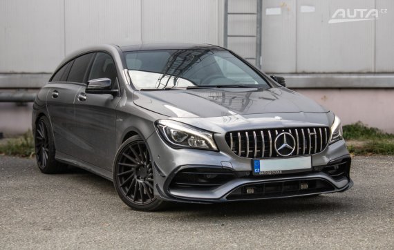 Mercedes-Benz CLA 45 AMG Shooting Brake AWD 280kW 2016 šedá
