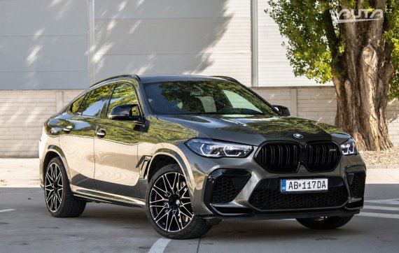 BMW X6 M Competition F96 / 460kW / A8 / ZÁRUKA / AJ NA SPLÁTKY / PROTIÚČET 2020 zelená