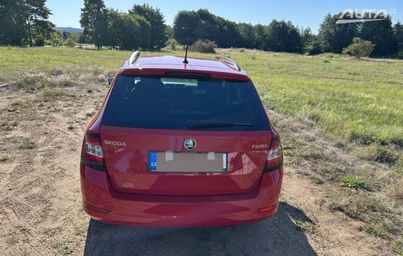 Škoda Fabia III combi 81 kW 2019 červená