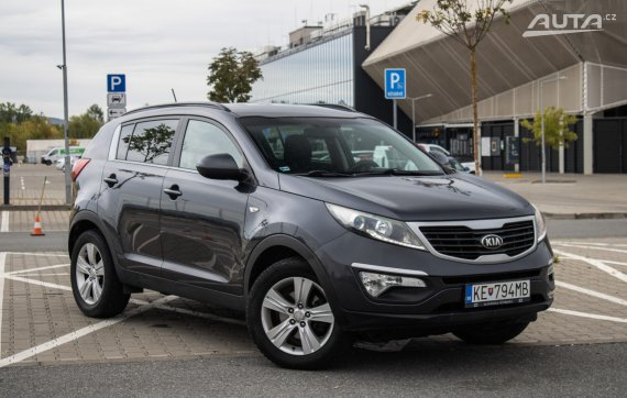 Kia Sportage 1.7 CRDi, 85kW (2014) / AJ NA SPLÁTKY / PROTIÚČET / 2014 šedá