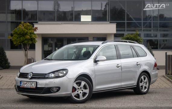 Volkswagen Golf Variant 1.6 TDI BMT Trendline / 77kW / M5 / AJ NA SPLÁTKY / PROTIÚČET 2012 - hlavní pohled