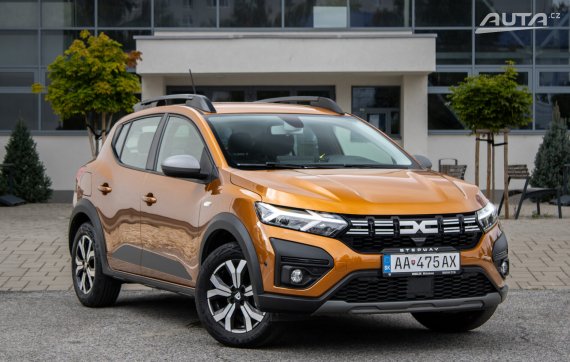 Dacia Sandero Stepway 1.0 TCe LPG / 67kW / M6 / ZÁRUKA / AJ NA SPLÁTKY / PROTIÚČET 2023 oranžová